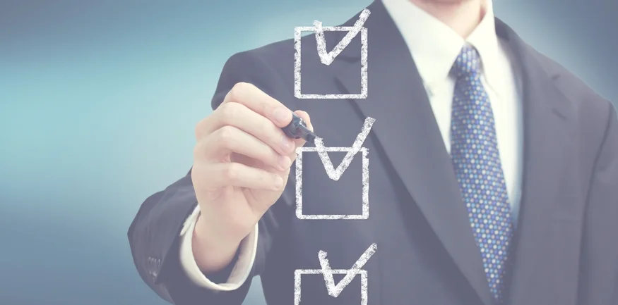 Checklist des points importants