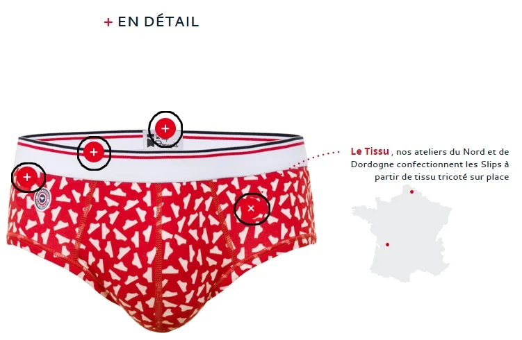 image dynamique le slip francais