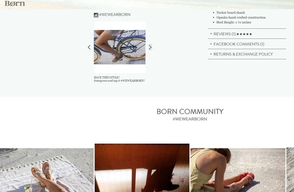 le #weareborn sur instagram par Born shoes