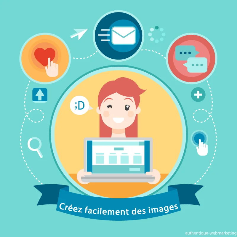 Créer des images avec des outils en ligne Créer visuels avec des outils en ligne