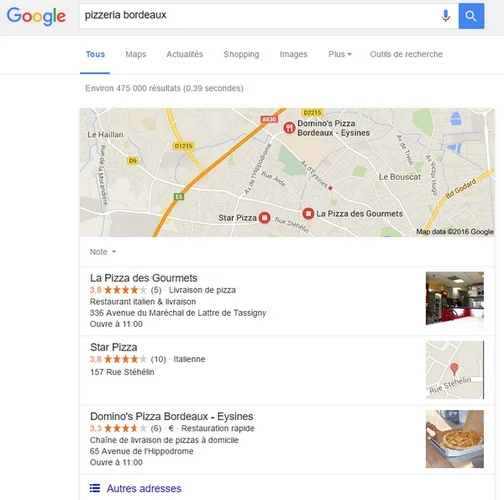 seo local google maps