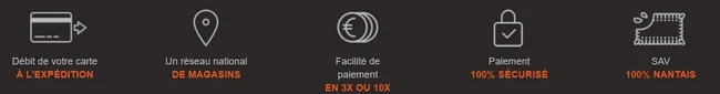 footer réassurance